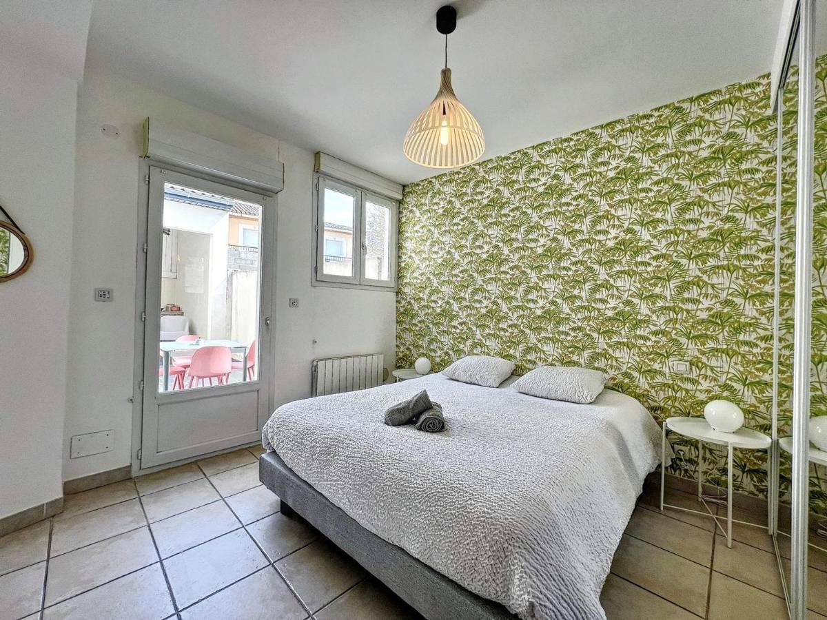 Appart T3 Le Patio - Avec Terrasse Boujan-sur-Libron Eksteriør bilde